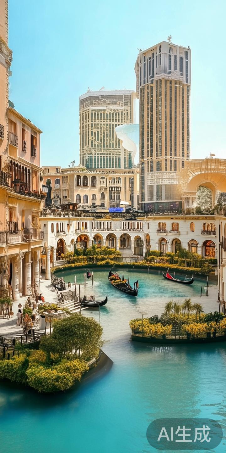 澳门威尼斯度假村主要以何种娱乐设施类型为特色与亮点？