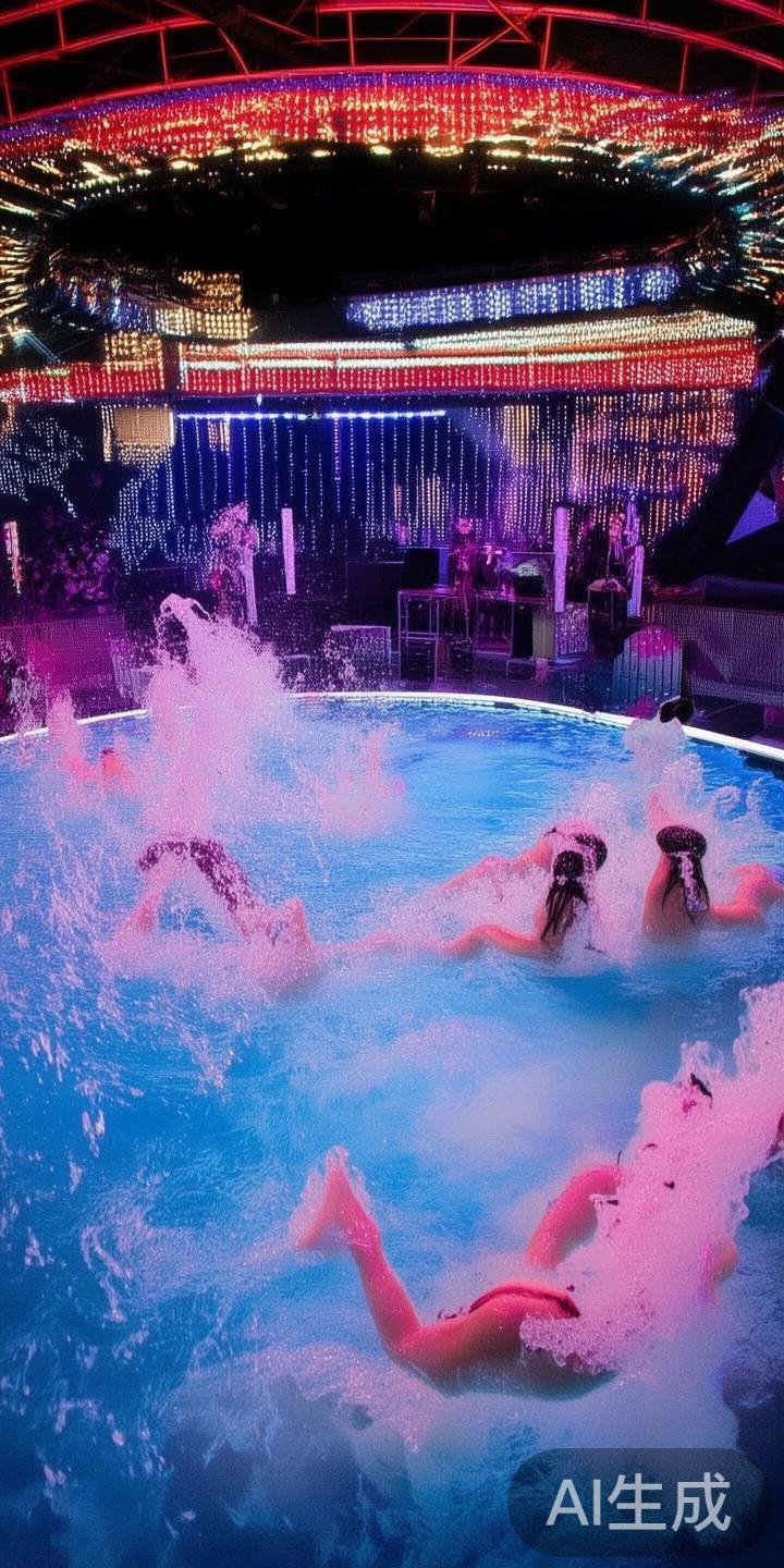 除了博彩娱乐外，这里还定期举办各类表演秀和主题派对